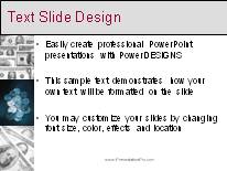 Financial19 PowerPoint Template text slide design