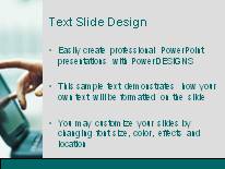 High_tech06 PowerPoint Template text slide design