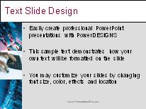 High_tech08 PowerPoint Template text slide design