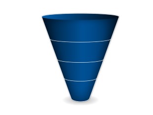 Funnels and Cones PPT presentation powerpoint graphic image