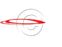 Paint Stroke Circle Red A PPT PowerPoint picture photo