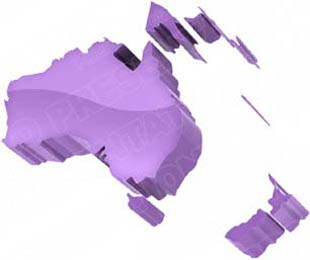 Download map australia purple PowerPoint Graphic and other software plugins for Microsoft PowerPoint