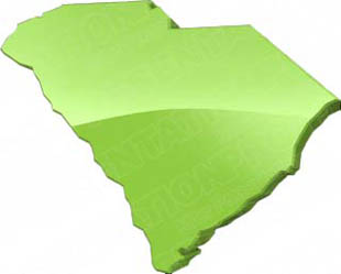 Download map south carolina green PowerPoint Graphic and other software plugins for Microsoft PowerPoint
