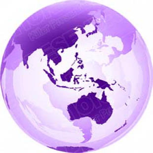 Download 3d globe australia purple PowerPoint Graphic and other software plugins for Microsoft PowerPoint