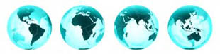 Download 3d globes teal PowerPoint Graphic and other software plugins for Microsoft PowerPoint