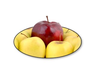 PowerPoint Image - 3D Apples Circle