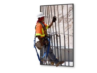 PowerPoint Image - 3D Construction Worker Square