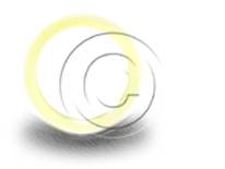 yellow glowball Color Pen PPT PowerPoint picture photo