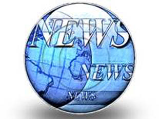 Breaking News Circle Color Pencil PPT PowerPoint Image Picture