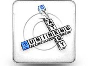 BusinessStrategyCrossword-s Color Pencil PPT PowerPoint Image Picture