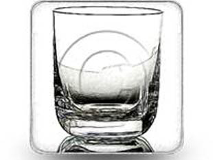 Glass Squarealf Full Empty 2 Square Color Pencil PPT PowerPoint Image Picture