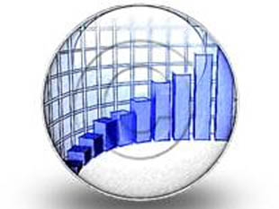 3D Bar Chart Grid Circle Color Pencil PPT PowerPoint Image Picture