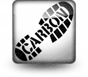 Download carbon footprint 01 b PowerPoint Icon and other software plugins for Microsoft PowerPoint