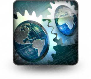 Download global gears b PowerPoint Icon and other software plugins for Microsoft PowerPoint
