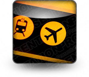 Download airport sign b PowerPoint Icon and other software plugins for Microsoft PowerPoint