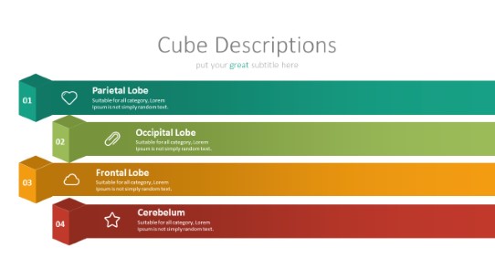 011 Cube Diagram PowerPoint Infographic pptx design