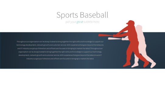 026 Baseball PowerPoint Infographic pptx design