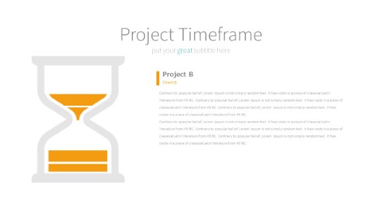 050 Hourglass PowerPoint Infographic pptx design