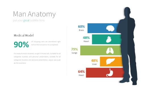 055 Man Anatomy PowerPoint Infographic pptx design