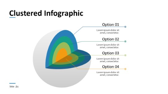 016 - Sphere Layers PowerPoint Infographic pptx design