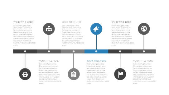 051 - Timeline PowerPoint Infographic pptx design