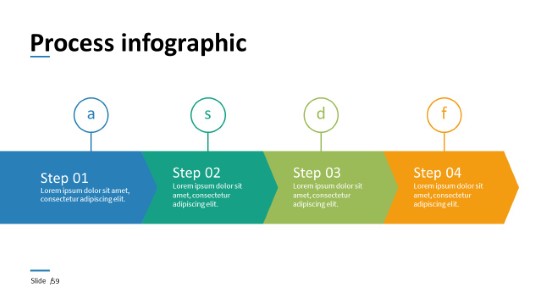 059 - Process Arrows PowerPoint Infographic pptx design
