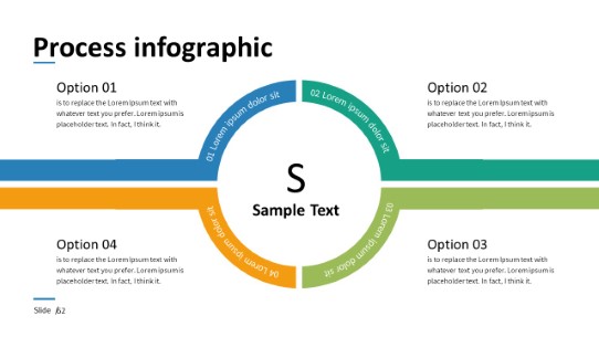 062 - Process PowerPoint Infographic pptx design