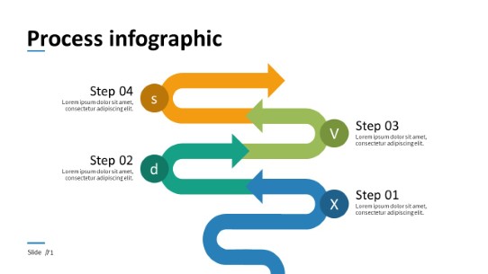071 - Process Arrow PowerPoint Infographic pptx design