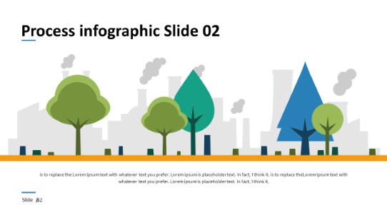 082 - Process Nature 2 PowerPoint Infographic pptx design