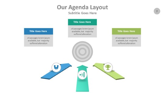 Agenda 007 PowerPoint Infographic pptx design