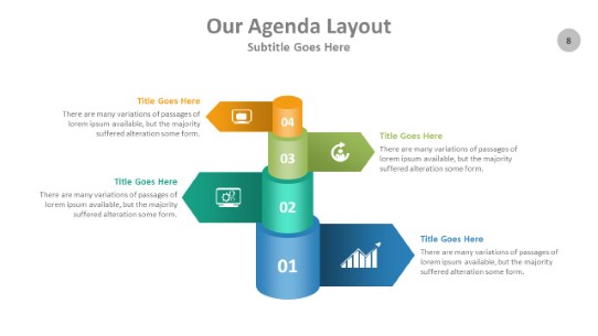 Agenda 008 PowerPoint Infographic pptx design
