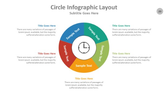 Circle 020 PowerPoint Infographic pptx design