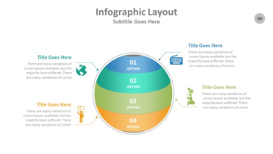 Circle 099 PowerPoint Infographic pptx design