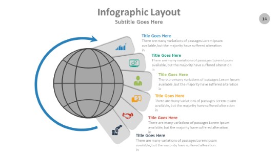 Globe 014 PowerPoint Infographic pptx design