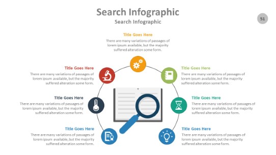 Search 051 PowerPoint Infographic pptx design