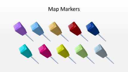 PowerPoint Map - Pin Marker 004