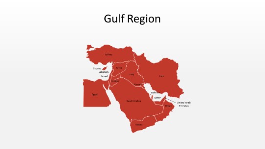 PowerPoint Map - Gulf 011
