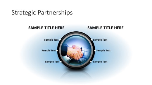 Strategic Partnerships Handshake PowerPoint PPT Slide design