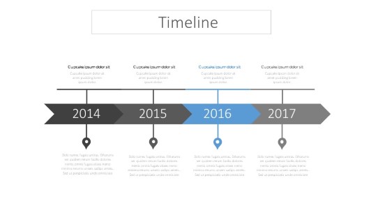 timeline PowerPoint PPT Slide design