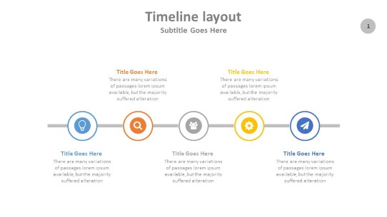 Timeline Line 2 PowerPoint PPT Slide design