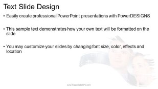 paint brush workers 2 wide PowerPoint Template text slide design