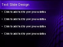Abc Purple PowerPoint Template text slide design