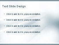 Glass Tubes Gray PowerPoint Template text slide design