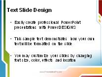 Parallel Direction PowerPoint Template text slide design