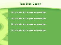 Rims Green PowerPoint Template text slide design