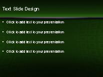 Square Warp Dkgreen PowerPoint Template text slide design