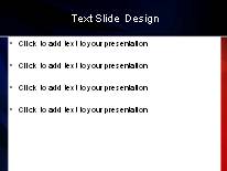 Multi Fusion Blue PowerPoint Template text slide design