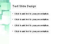 Quebed Green PowerPoint Template text slide design