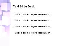 Quebed Purple PowerPoint Template text slide design