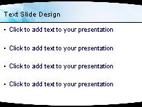 Trace Glow Light PowerPoint Template text slide design